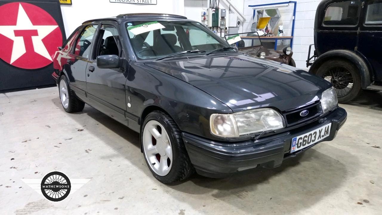 FORD SIERRA XR 4X4 I | MATHEWSONS CLASSIC CARS | AUCTION: 5, 6 & 7 FEBRUARY 2025