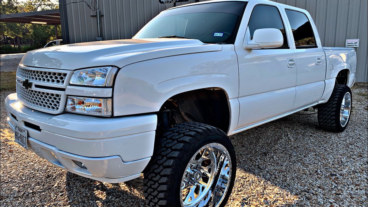 LIFTED 2WD SILVERADO , AMERICAN FORCES , I BUILT FOR MY DAUGHTER