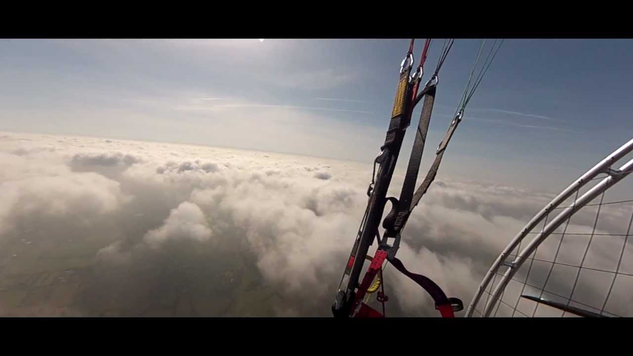 5000 feet - high above the clouds in 5 minutes with only what you can strap to your back anyone ??