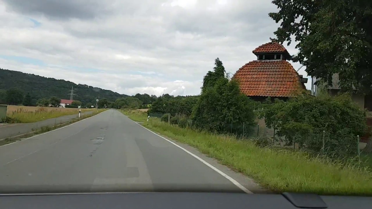 Autofahrt von Vlotho nach Rinteln