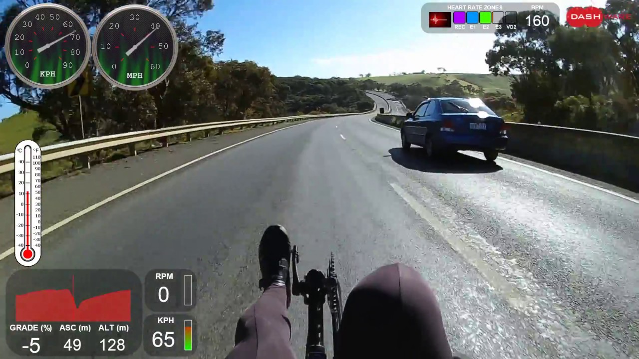 Greenspeed Aero to Bacchus Marsh 21-7-2017