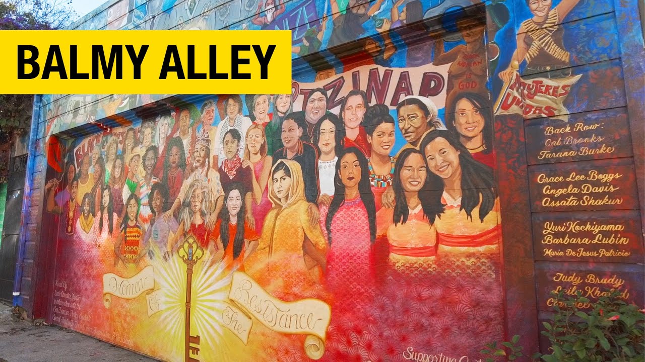 Balmy Alley Murals Tour in San Francisco's Mission District