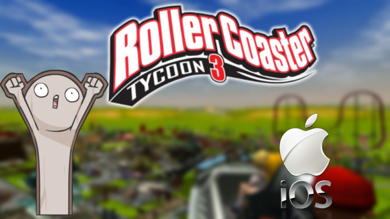 Roller Coaster Tycoon 3 Port Released on IOS!!!!!!
