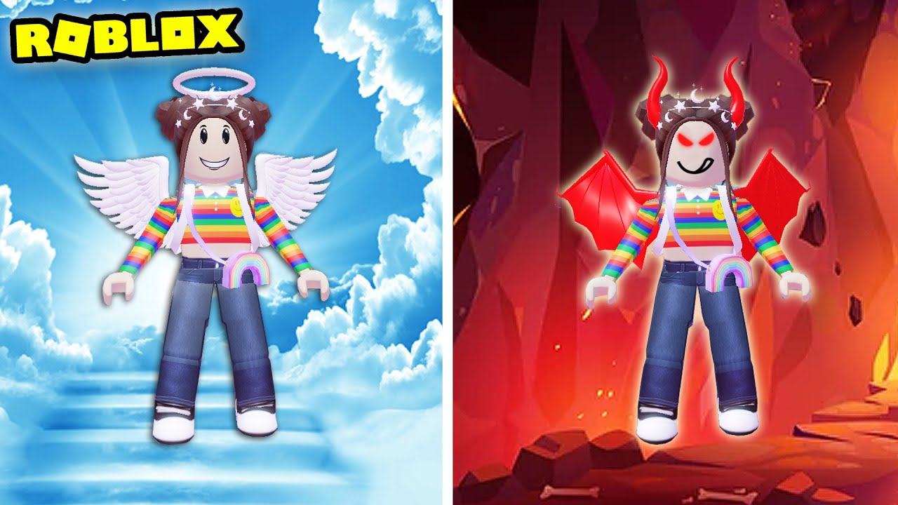 ROBLOX: ENGEL VS DUIVEL - OBBY || Let's Play Wednesday