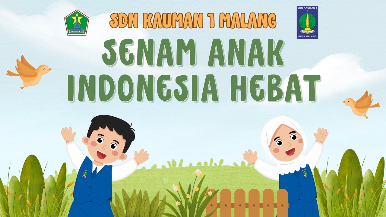 Lomba Senam Anak Indonesia Hebat 2025_SDN KAUMAN 1 KOTA MALANG_Provinsi Jawa Timur