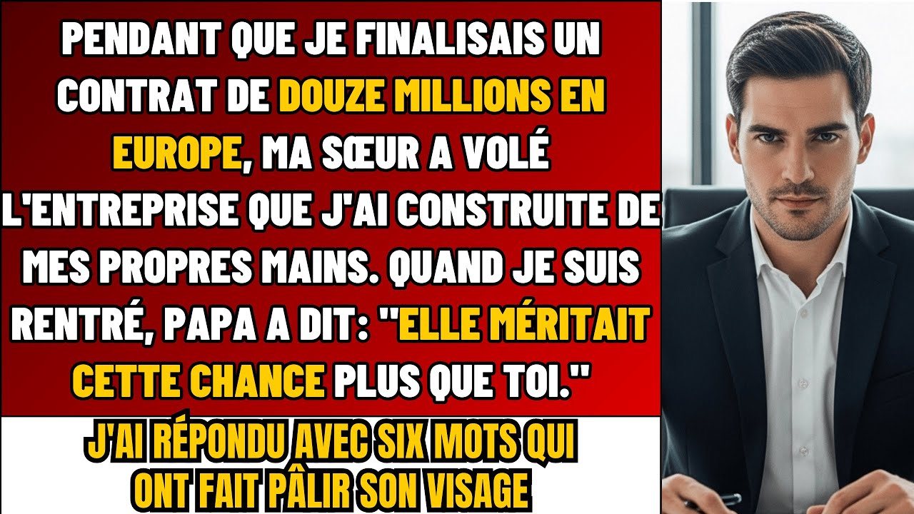 Ma Sœur A Hérité De L’ENTREPRISE Familiale Que J’Ai Bâtie–Ils Ont REGRETTÉ En Voyant Le VRAI Proprio