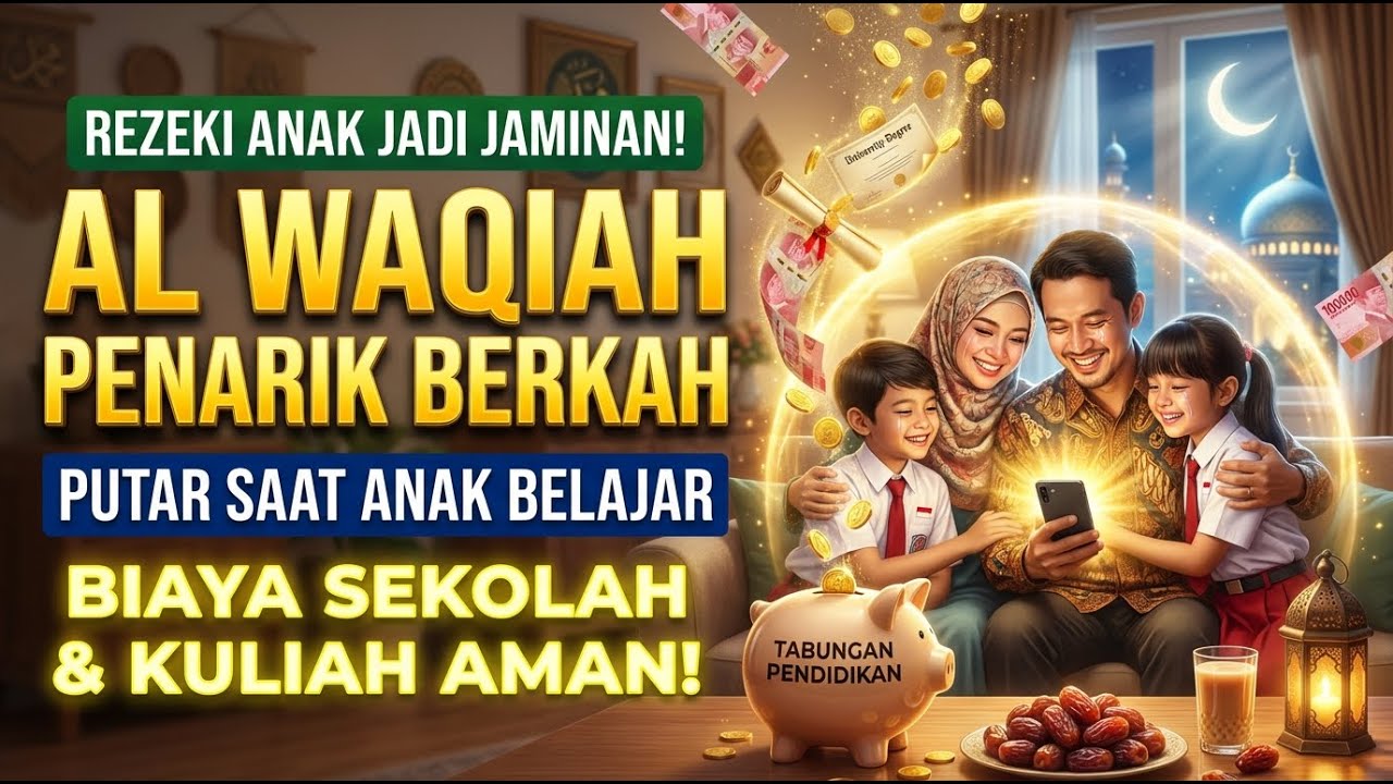 AMPUH! Bacaan Al Waqiah Undang Rezeki Bertubi Bulan Suci