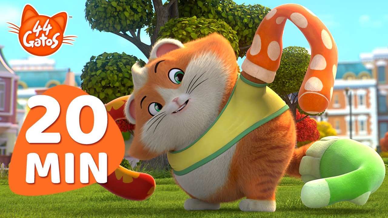 44 Gatos | Latinoam&eacute;rica | Vamos a disfrazarnos con los Buffycats | 20 MIN de disfraces divertidos