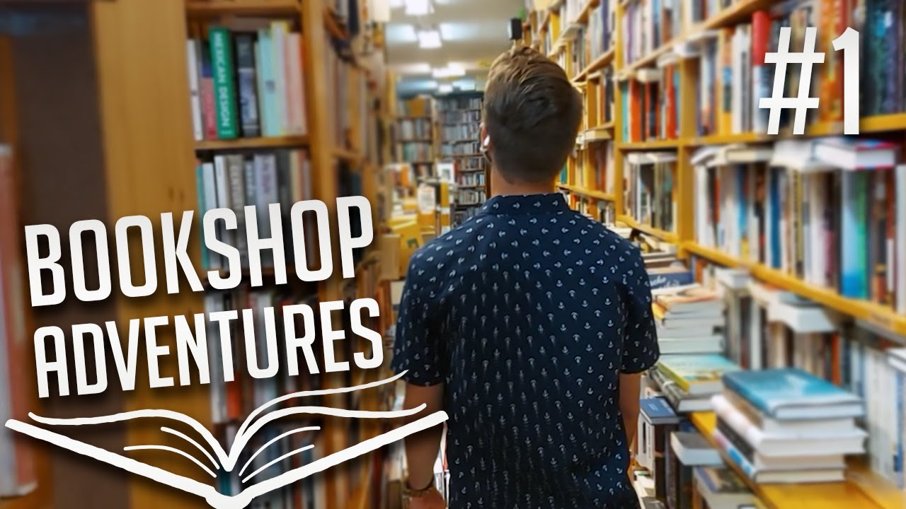 WE EXPLORE A MAZE OF BOOKS | Bookshop Adventures Vlog #1