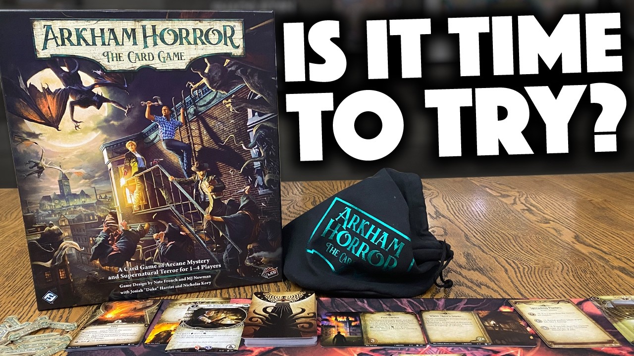 NEW Arkham Horror: The Card Game - Time to Start Playing?