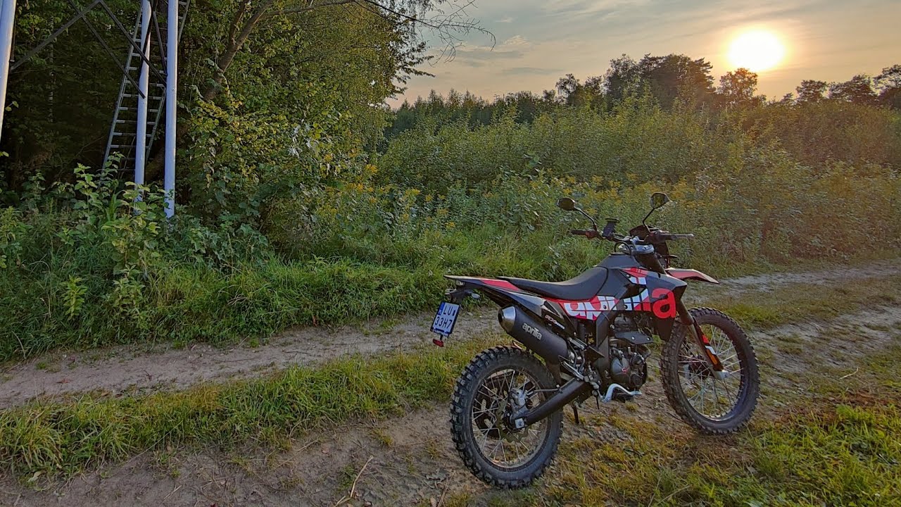 Aprilia RX 125 2025  Wyświetlacz LCD i odpalanie 