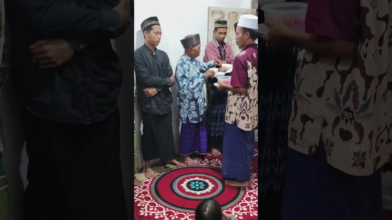 Lahirnya sholiha, cukur bayi, marhaban, santri, assalimiyah, jadi bapak, barok kapan