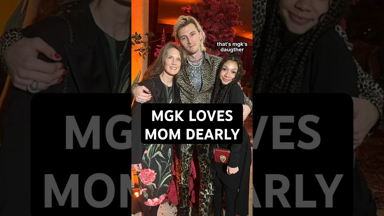 MGK очень любит свою маму 🫶 «Наши отношения сложились после смерти моего отца».