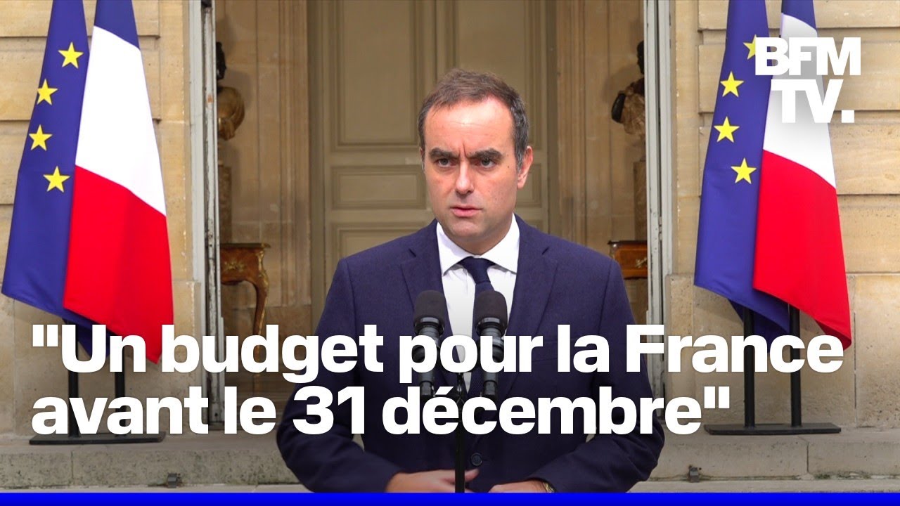 Budget, indemnit&eacute;s des ministres...Le point-presse de S&eacute;bastien Lecornu en int&eacute;gralit&eacute;
