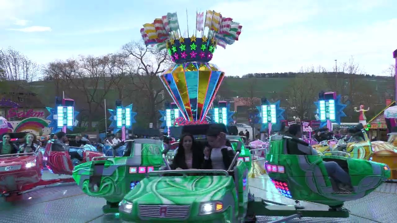 [2 Fahrten] - Break Dance No. 1 (Kinzler-Rasch) - Offride [Würzburg - Frühjahrsvolksfest 2025]