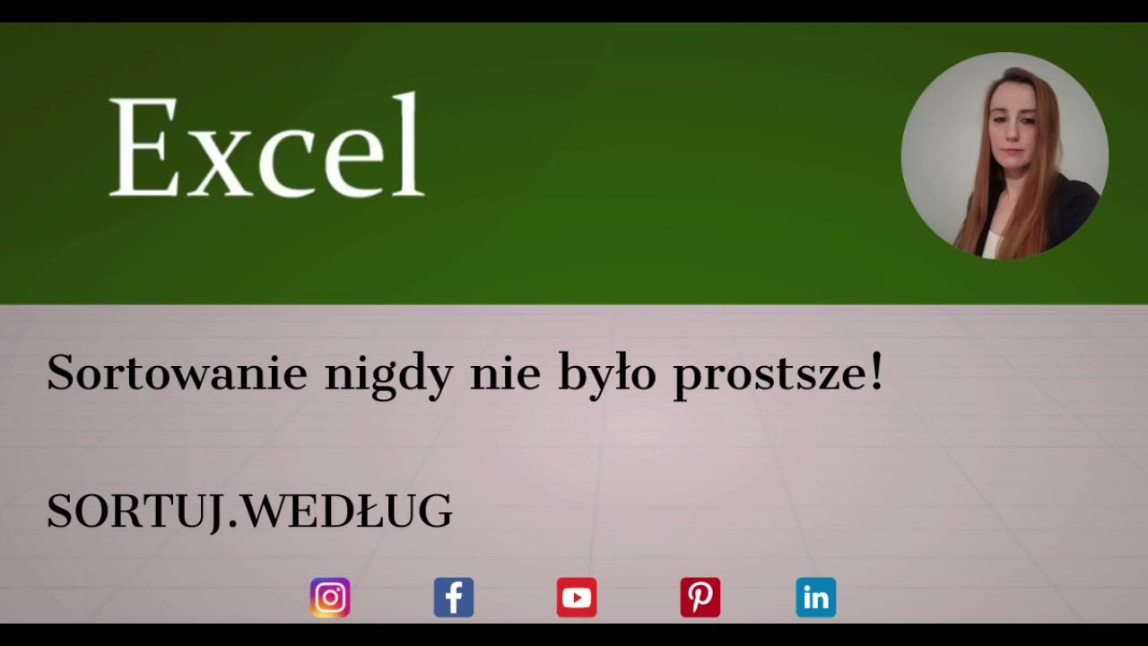 #excel  | Jeszcze prostsze sortowanie wielopoziomowe | #exceltutorial