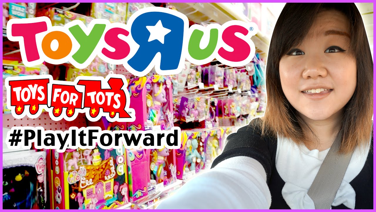 Toys4Tots Toy Hunting #PlayItForward - Shopkins, My Little Pony, TMNT, Ever After High and More!