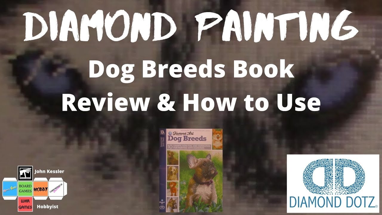 Diamond Dotz Dog Breeds Book Review and How to Use