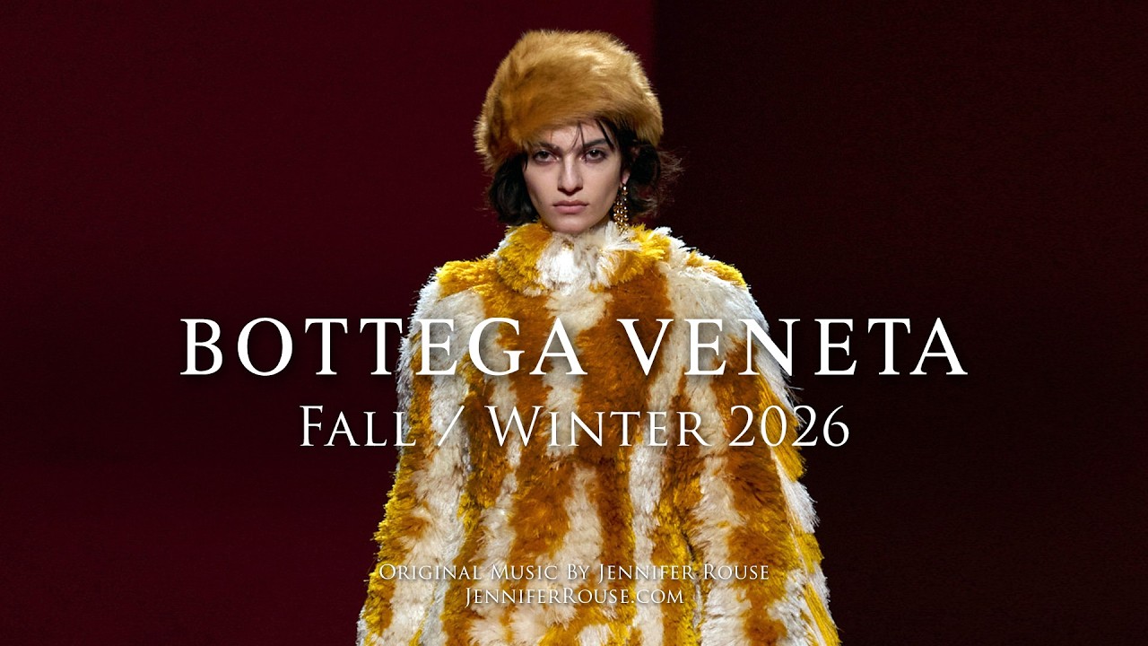 Показ мод BOTTEGA VENETA осень/зима 2026 (FW26) | Милан | Оригинальная музыка Дженнифер Роуз