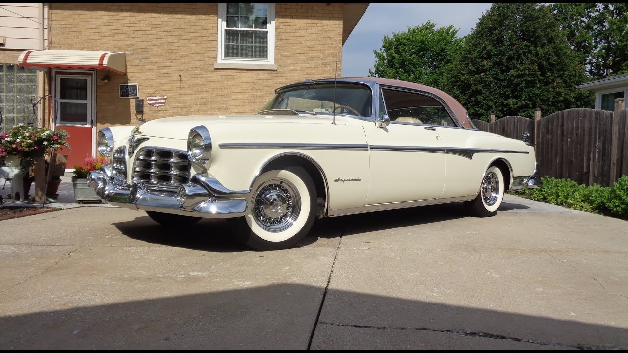 1955 Imperial Newport 2 Door Hardtop Platinum / Desert Rose & Ride - My Car Story with Lou Costabile