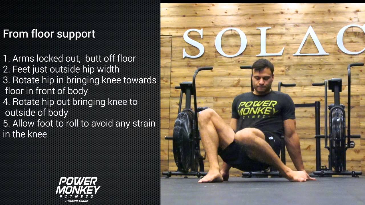 Monkey-Method: Hip Rotation in Squat