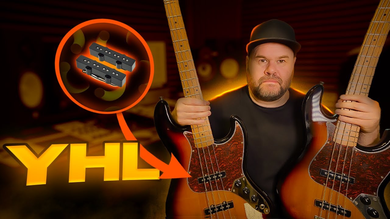 Кастомные звукосниматели YHL Pickups для джаз-баса от JET Guitars