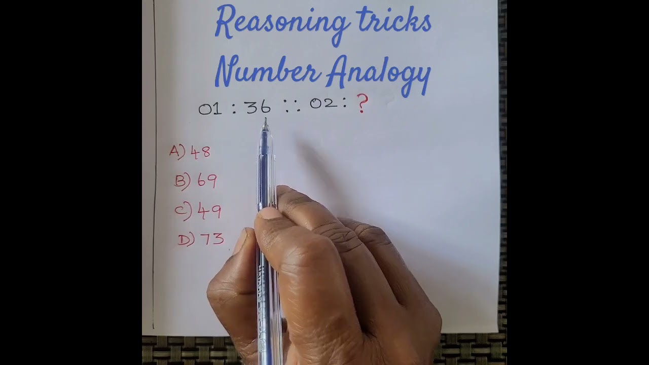 Number analogy in tamil/Reasoning tricks#tancet #tnpsc #ssccgl #rrb