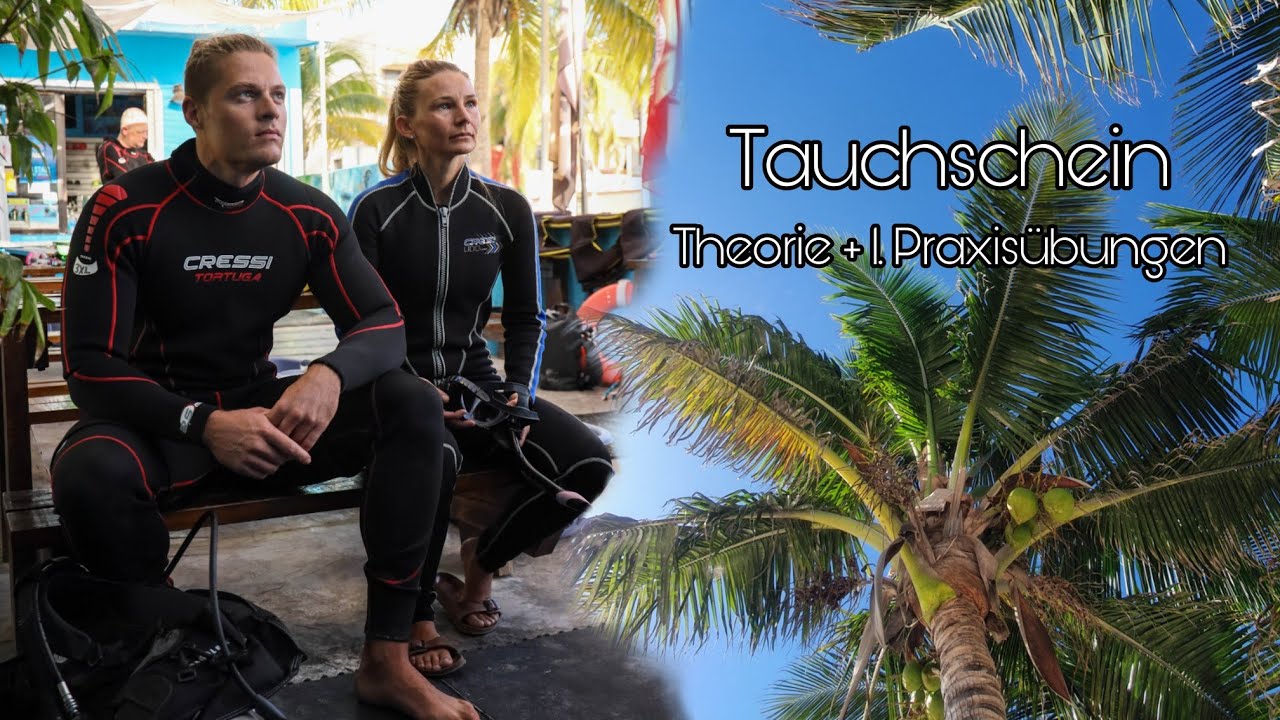 Wir beginnen mit unserem Tauchschein | Open Water Diver | Puerto Morelos, Mexiko 2022