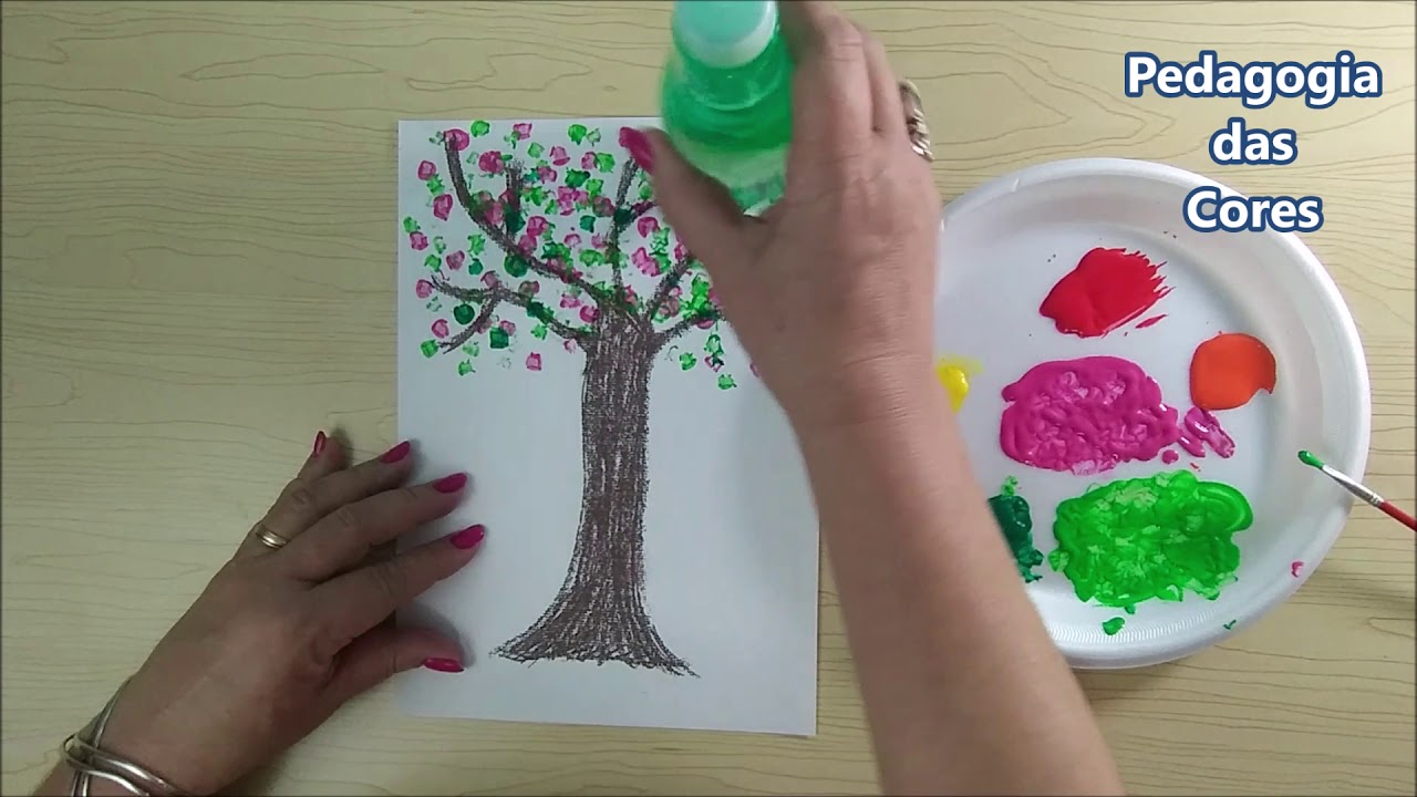 Técnicas de pintura para crianças