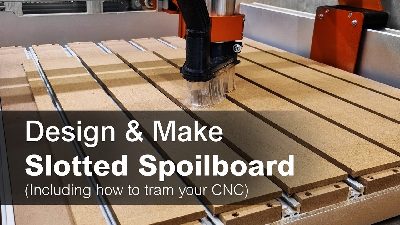 Beginners guide to designing and making a spoilboard for you CNC