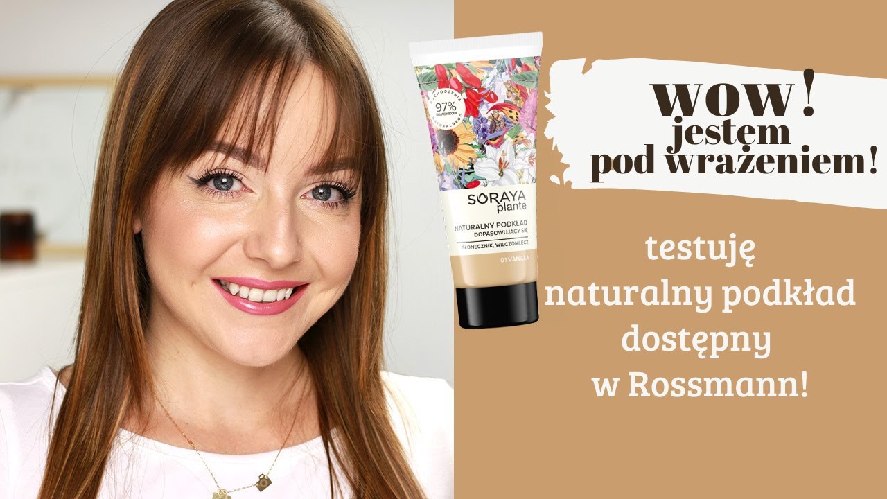 😲12H TEST NATURALNEGO PODKŁADU SORAYA PLANTE | Milena Makeup