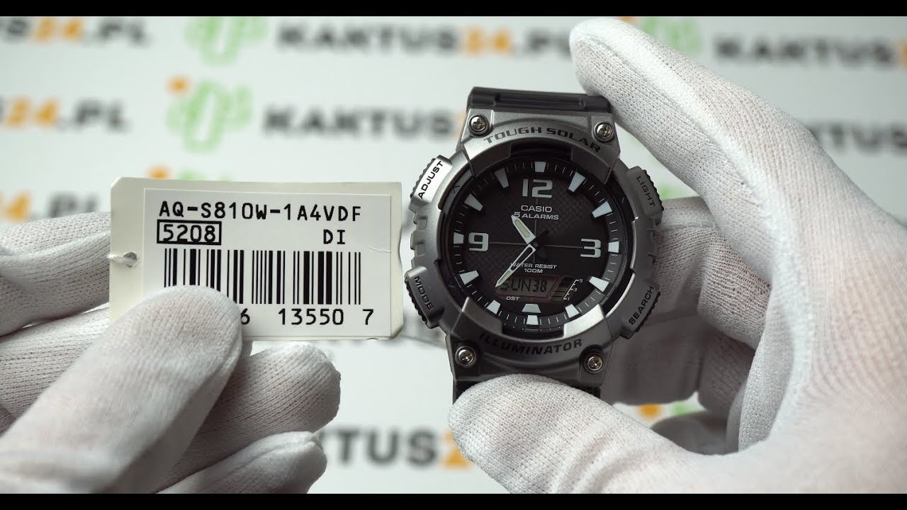 CASIO AQ-S810W-1A4 TOUGH SOLAR 4K