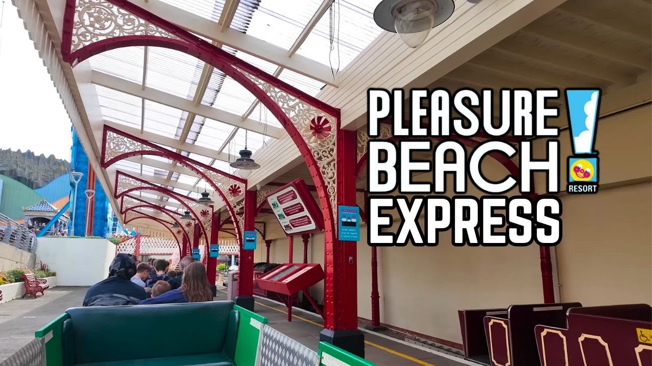 Pleasure Beach Express 4K On Ride POV - Blackpool Pleasure Beach