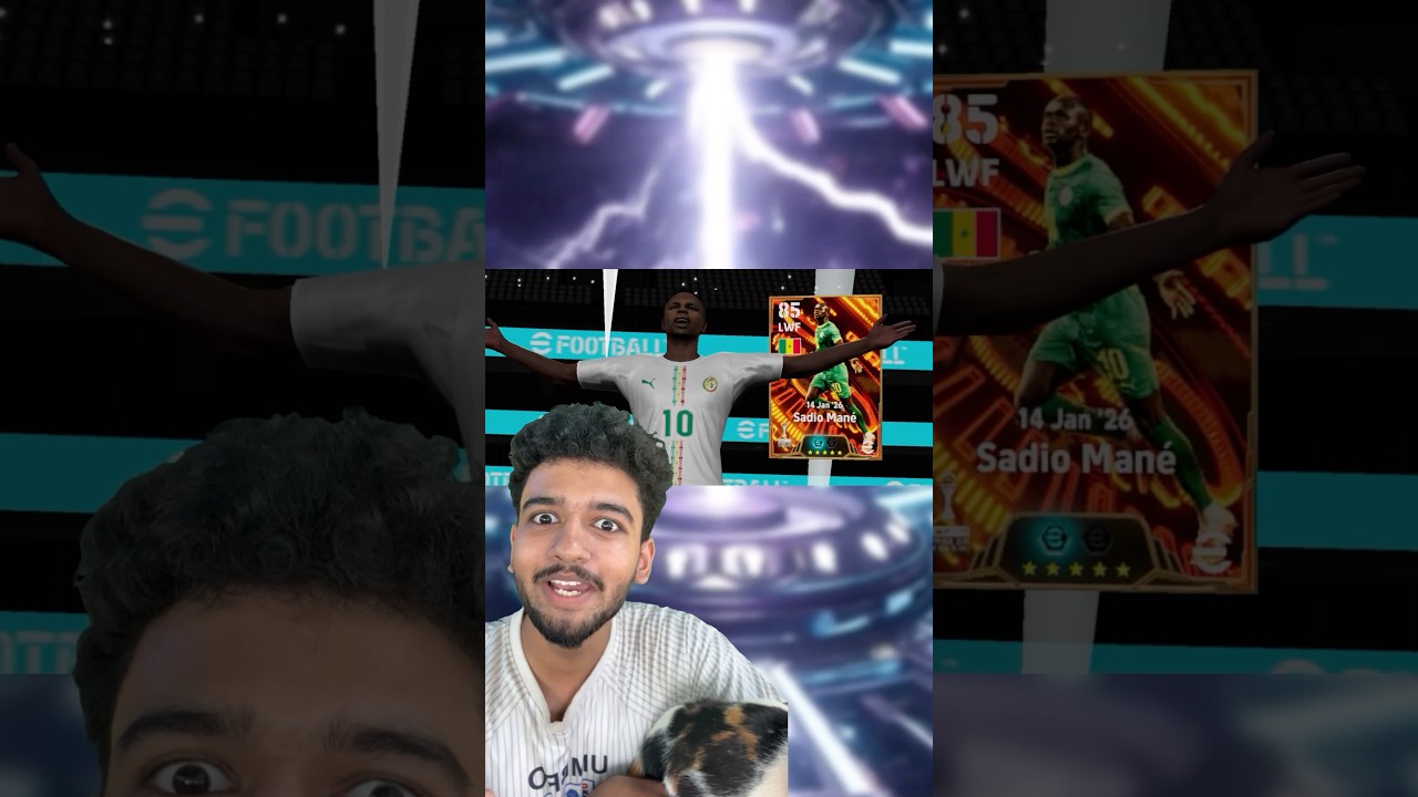 Black animation | PACK WIPED |  #efootballpackopening #efootball #packopenning #luckyvarman