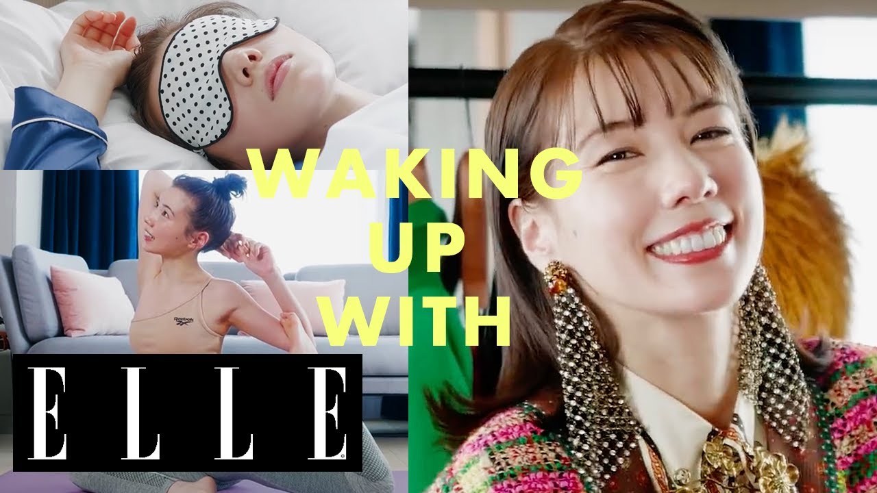 女優・仲里依紗の可愛い過ぎるモーニングルーティンを大公開！｜waking up with｜ELLE Japan