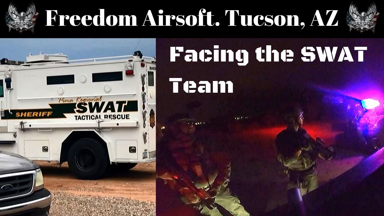 SWAT Team VS Airsoft Players | Freedom Airsoft: Tucson, Arizona