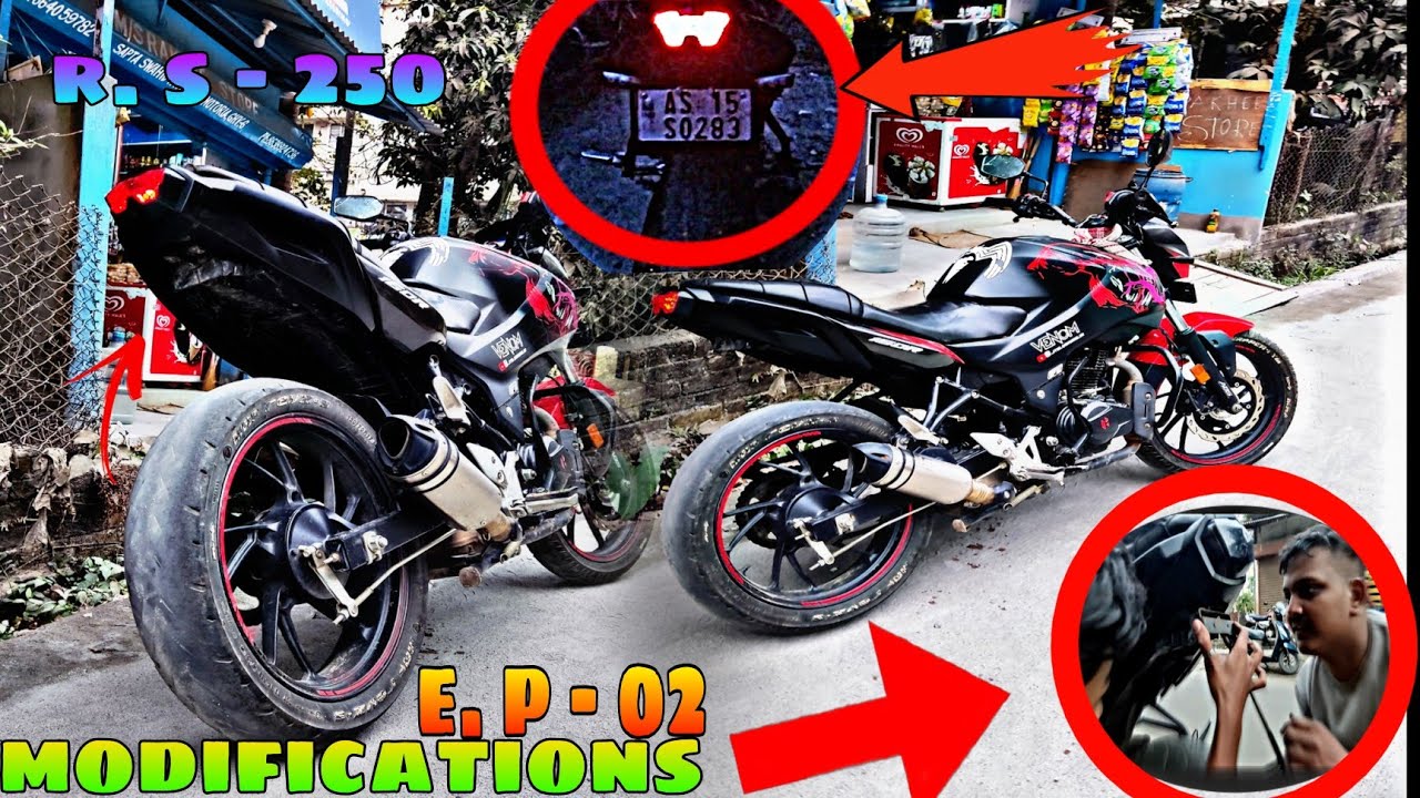 hero Xtreme 160r modified 💥 || hero xtreme 160r tail tidy modifications || modified e.p - 02