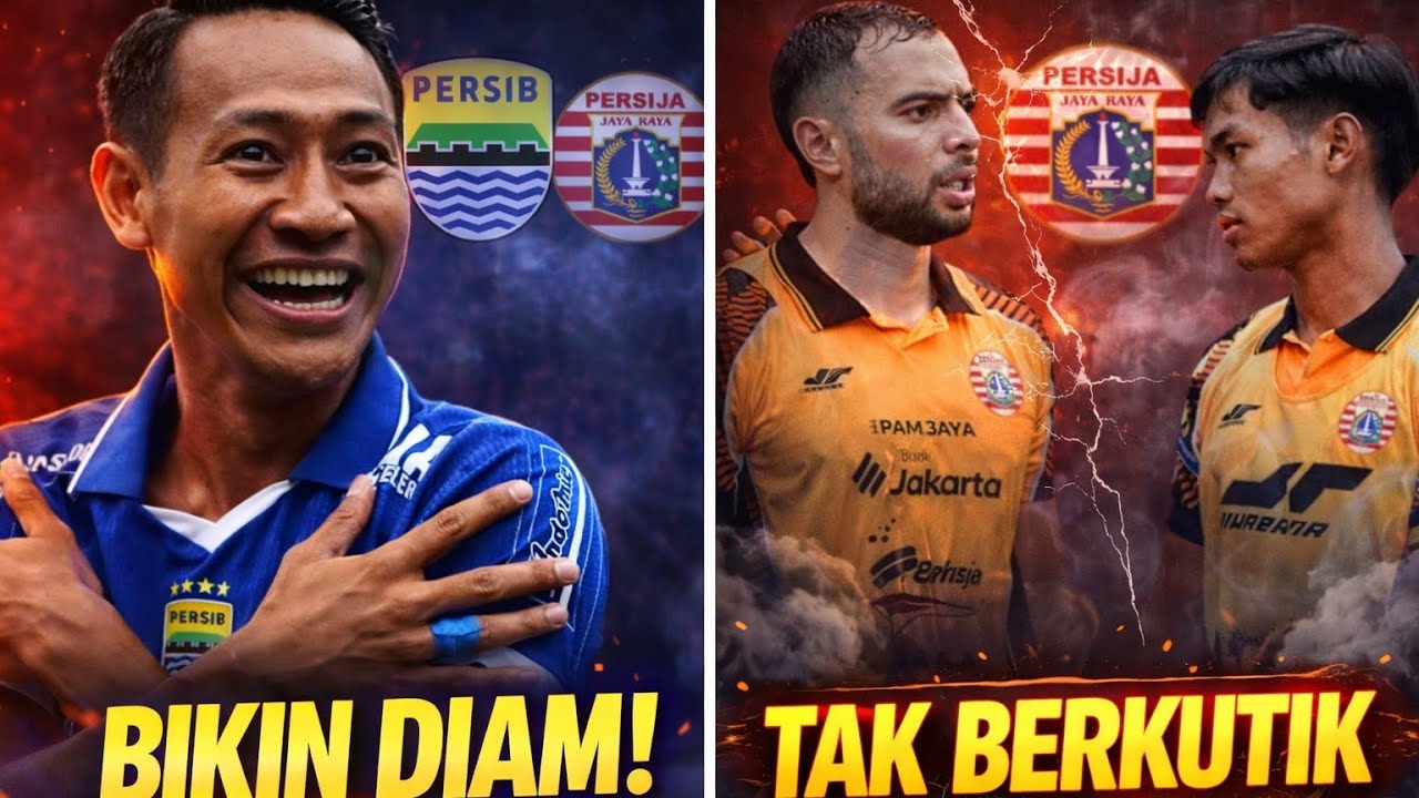Persija Kalah Bukan Karena Persib Hebat? Ini Faktanya!