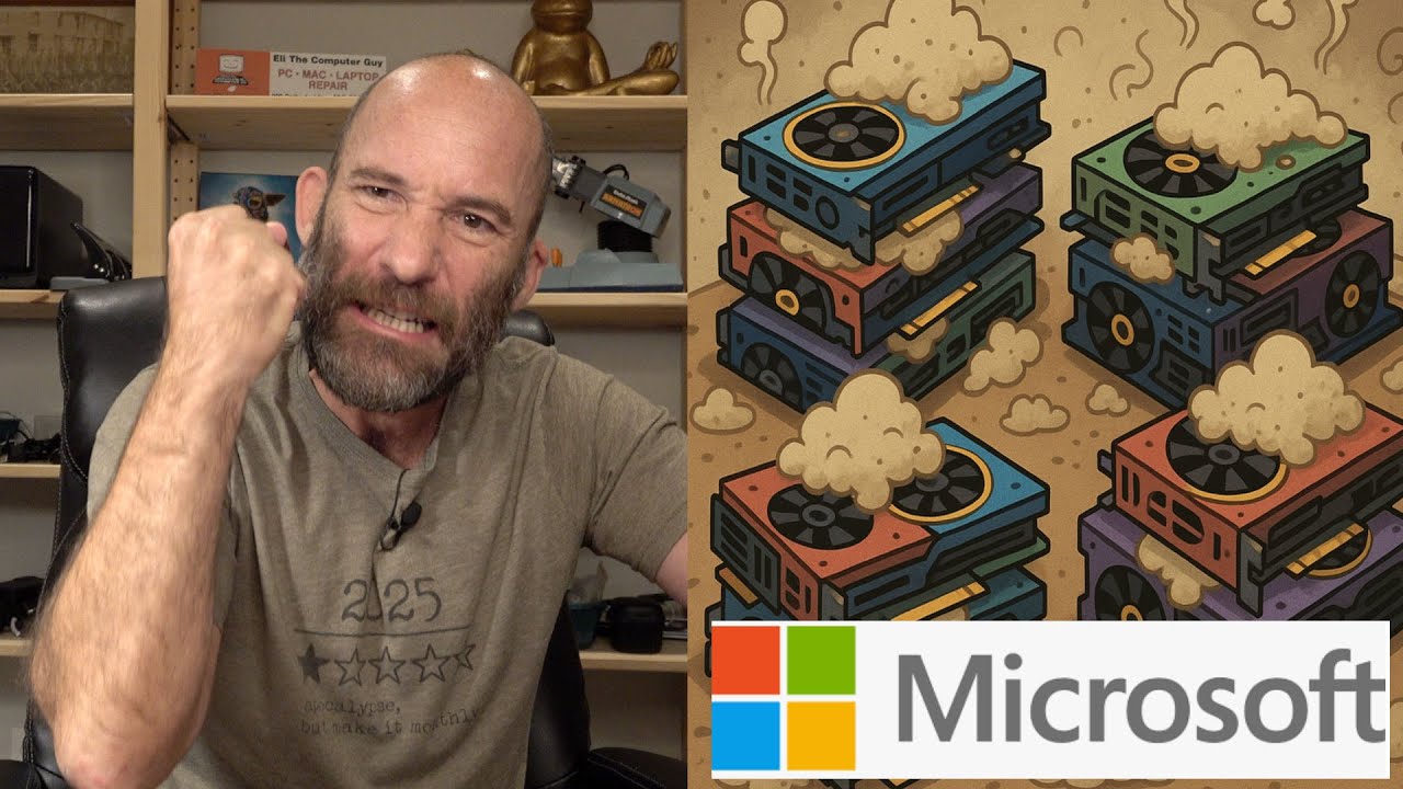 Генеральный директор Microsoft признаёт, что графические процессоры NVIDIA хранятся на складах, а...