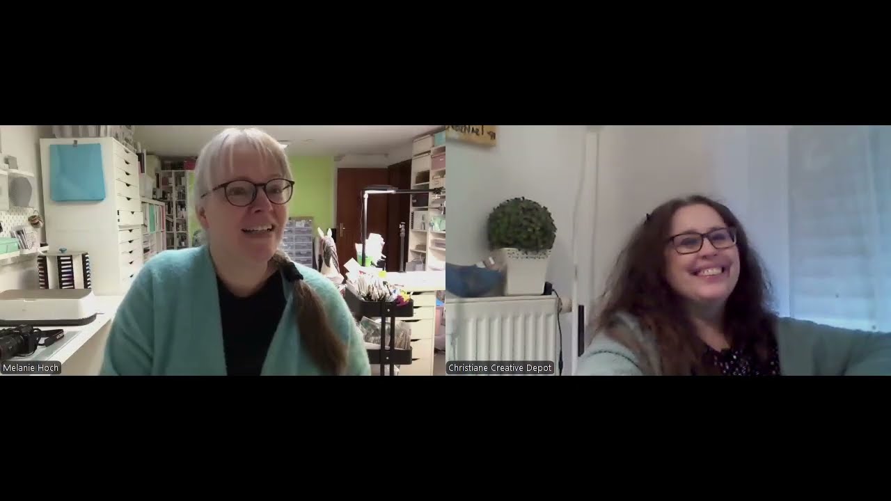 Creative Depot - Podcast Folge 122 - Backstage beim Zoom-Workshop - Mel im Gespräch mit Christiane