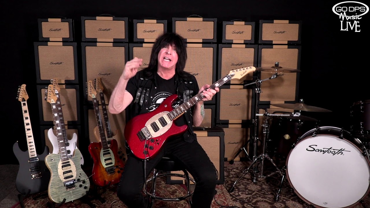 Sawtooth ES Hybrid Electric Guitar Designed w Michael Angelo Batio | Guitar Demo w MAB