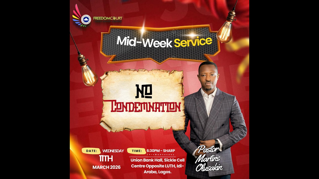 Calling unto the deep: Mid-Week Service - No Condemnation.