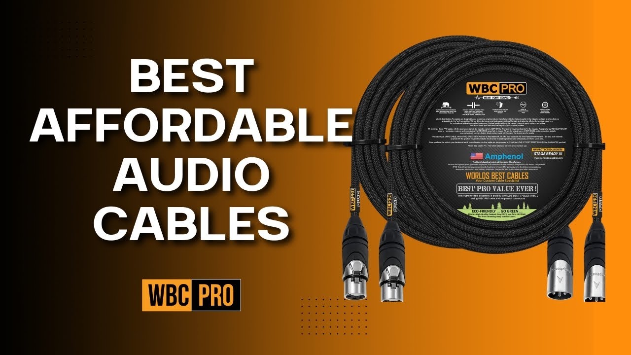 Аудиокабели WBC PRO QUAD (XLR, TRS и т. д.)
