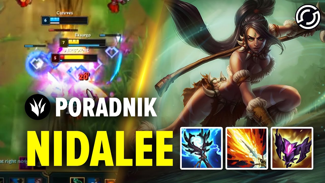 NIDALEE PORADNIK W SEZONIE 14 + Gameplay | NIDALEE JUNGLE GUIDE SEASON 14 - League of Legends