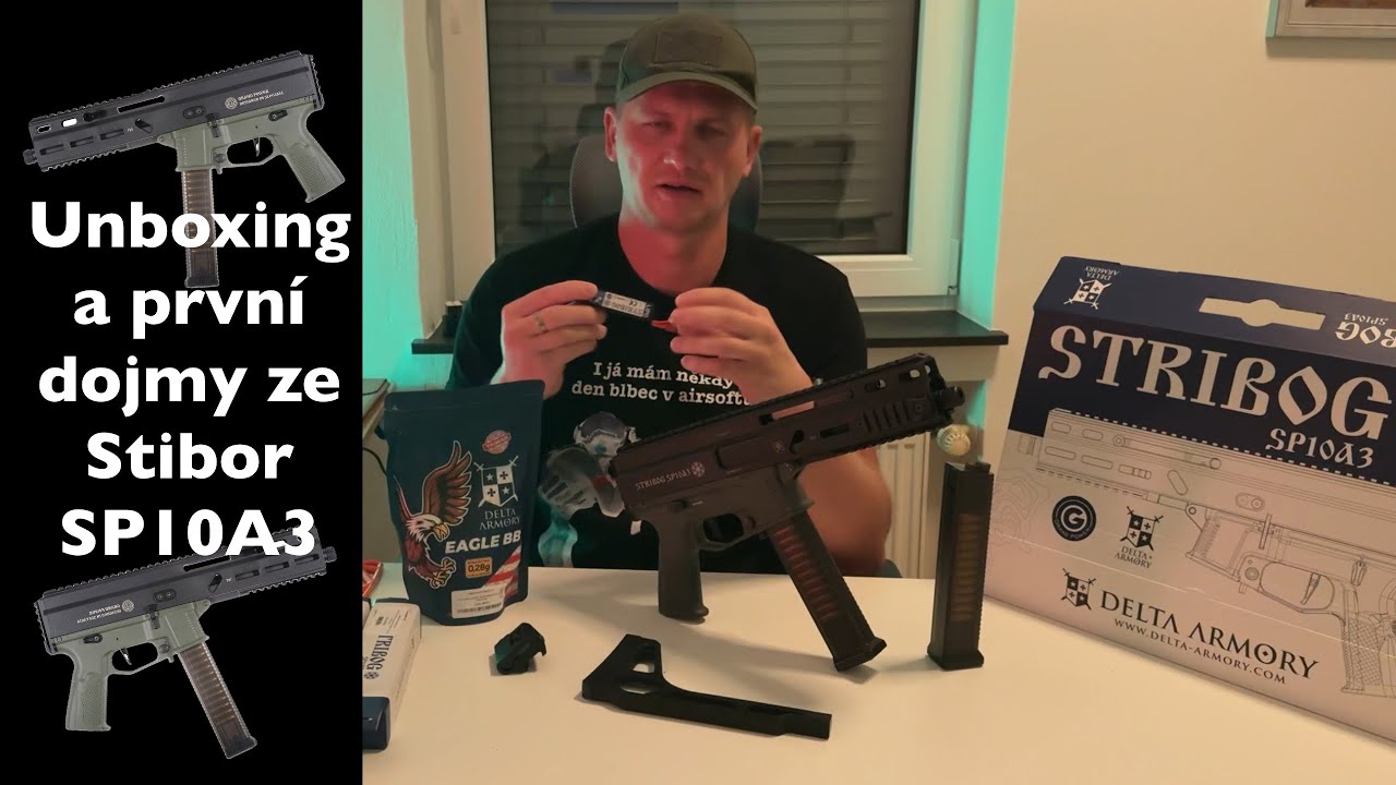 Unboxing & První Dojmy | Delta Armory STRIBOG SP10A3 Charlie Upgrade + příslušenství