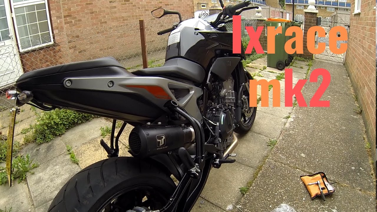 KTM 790 duke Ixrace exhaust and unboxing
