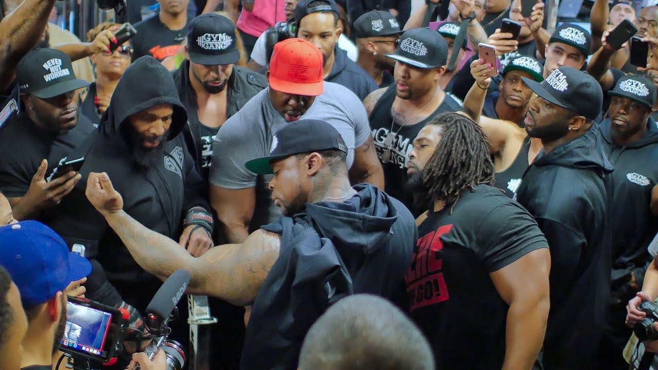 CT FLETCHERS IRON ADDICTS VS GYM GANG @ IAG GYM (Highlight Workout Footage)
