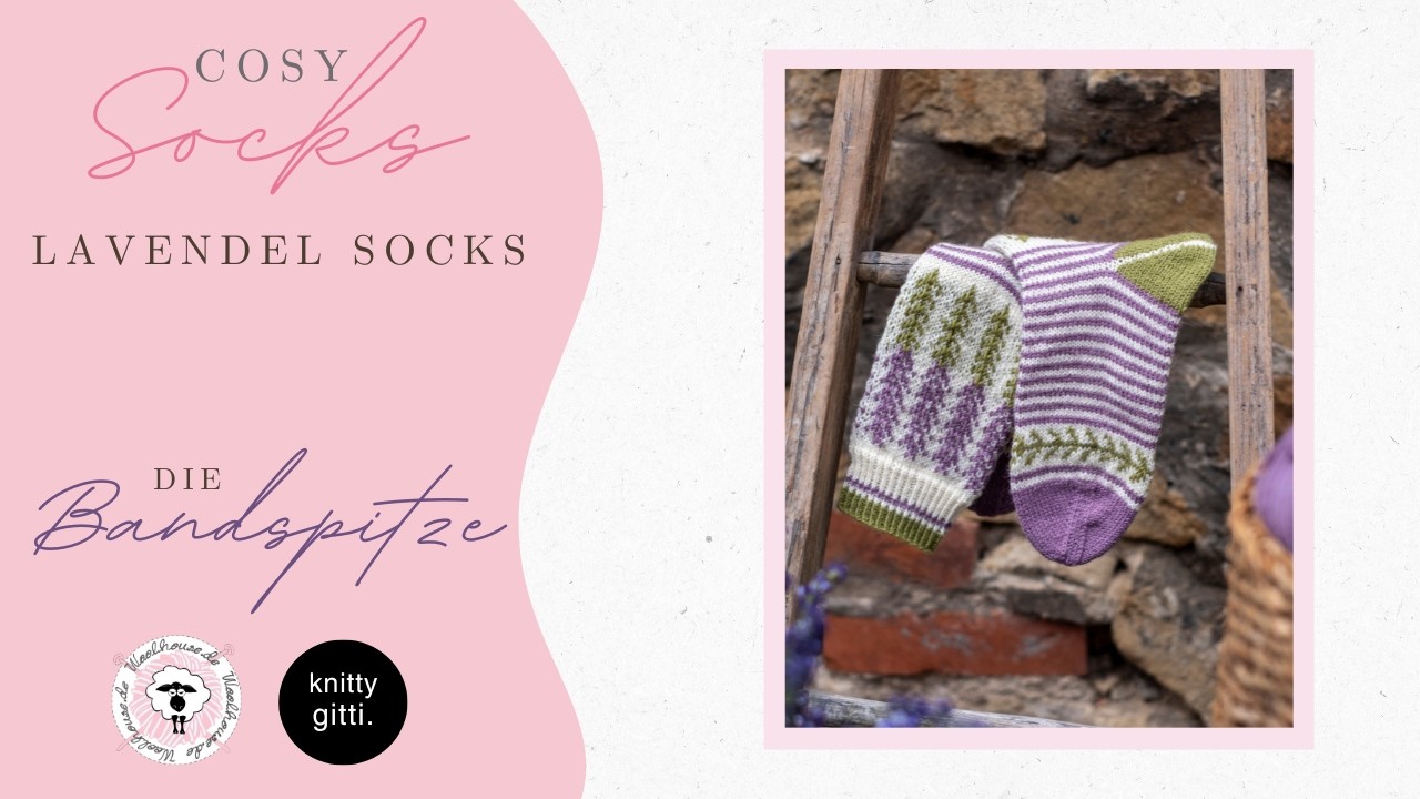 Cosy Socks / Sweet Socks / die Bandspitze stricken