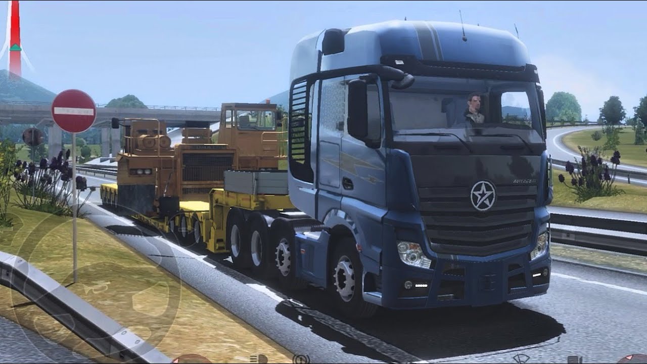 Mining Truck Chassis Trailer Load !! Truckers Of Europe 3 - Mobile Gameplay | Android Ios