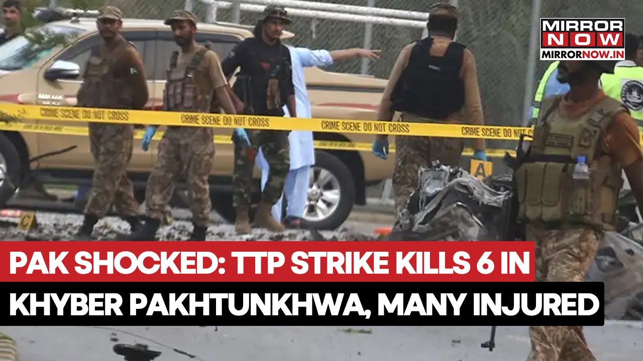 TTP Attack Shocks Pakistan: 6 Security Personnel Killed, Many Injured In KPK Attack | Watch
